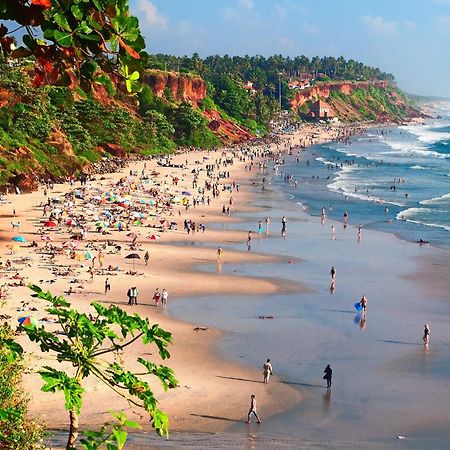 The Zen Zone Hotel Varkala Bagian luar foto