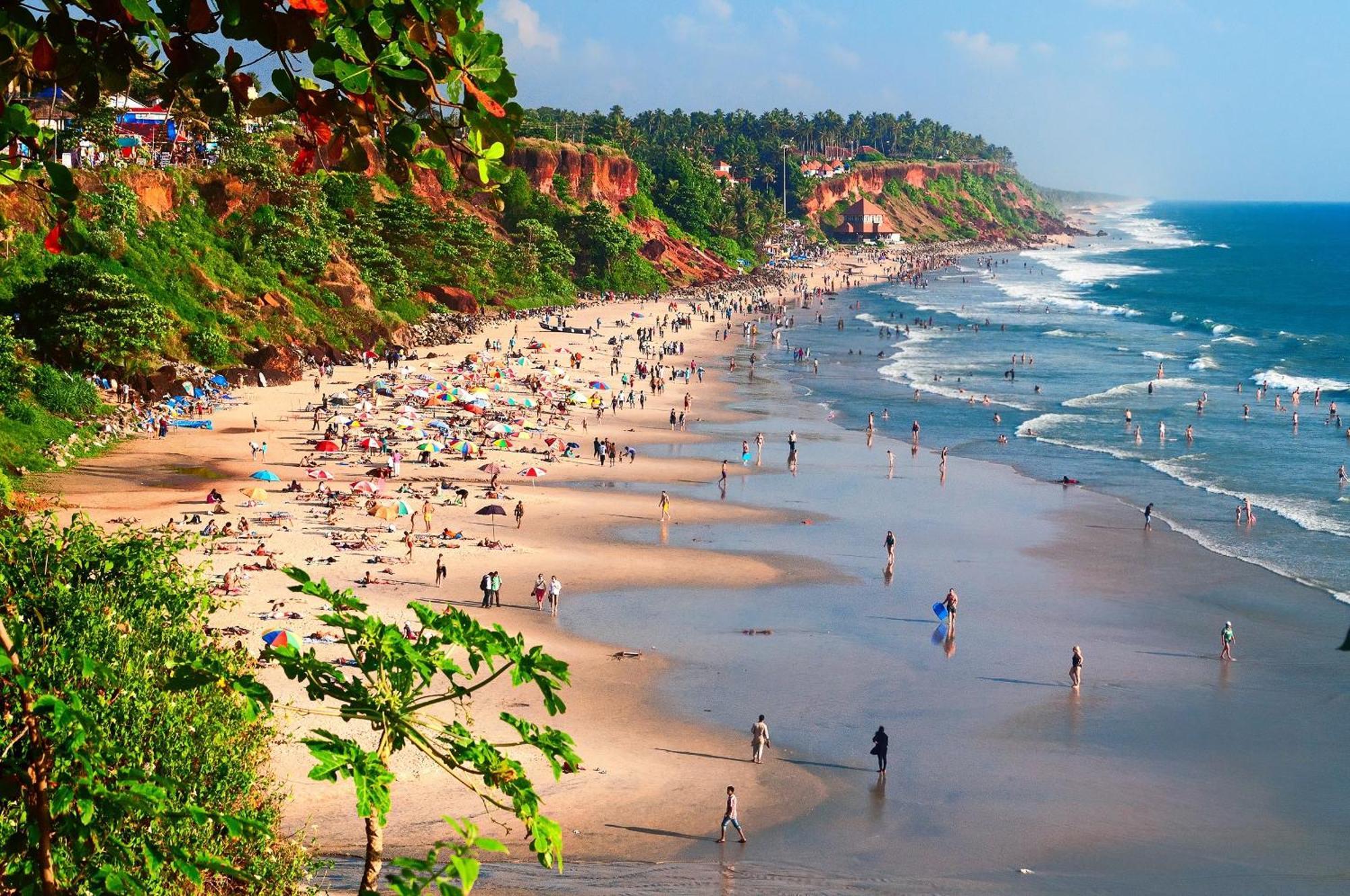 The Zen Zone Hotel Varkala Bagian luar foto